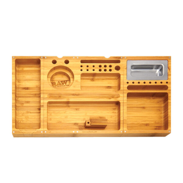 RAW | Wooden Bambooflip - Rolling Tray