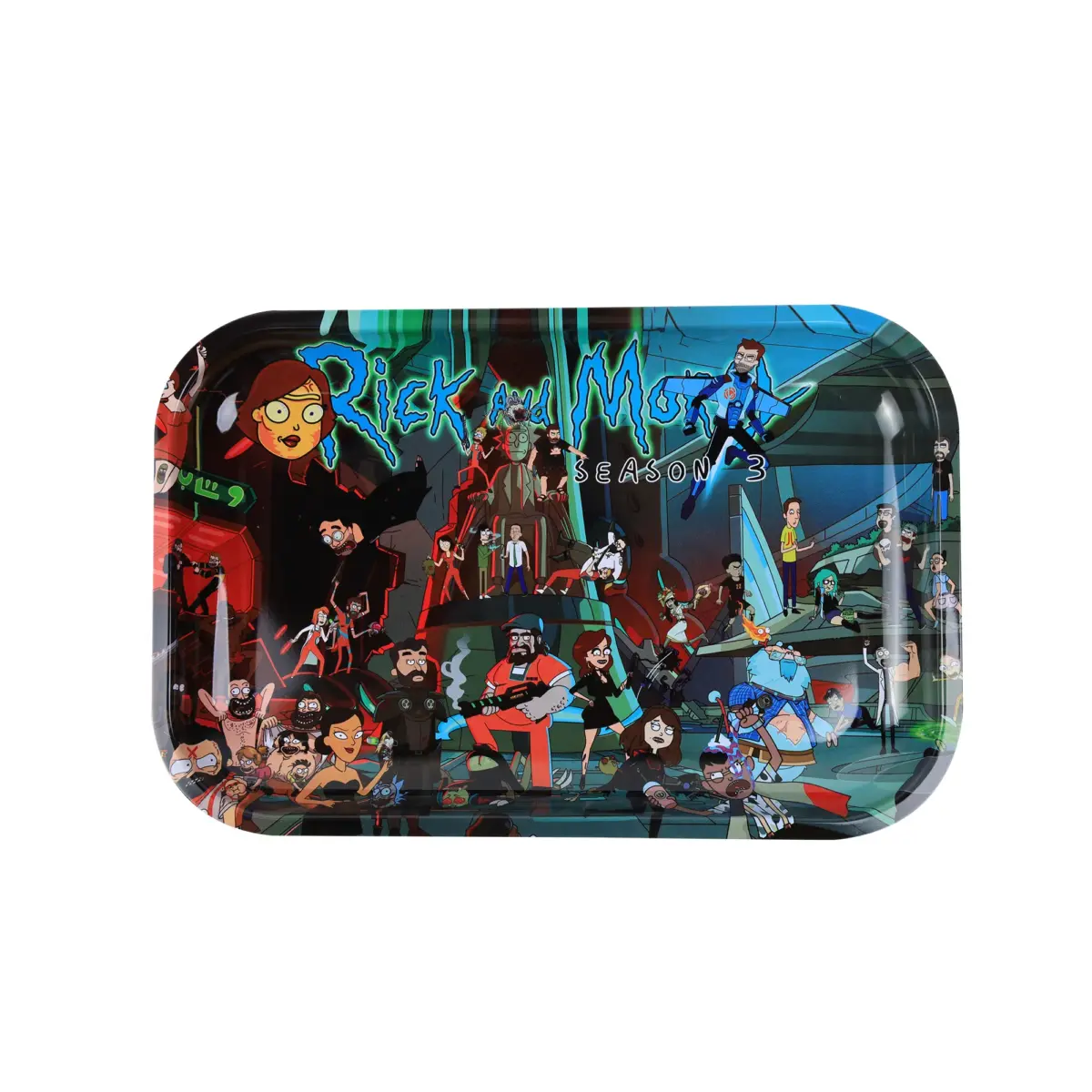 Rick & Morty SS3 - Rolling Tray - Image 1
