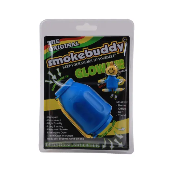 Smoke Buddy | GID Blue - Smoke Filter