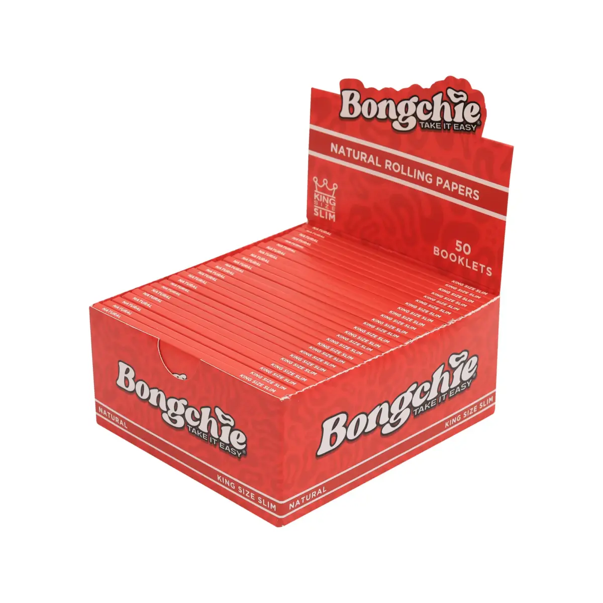 Bongchie | Unbleached - KSS Rolling Paper | 50pcs - Image 1