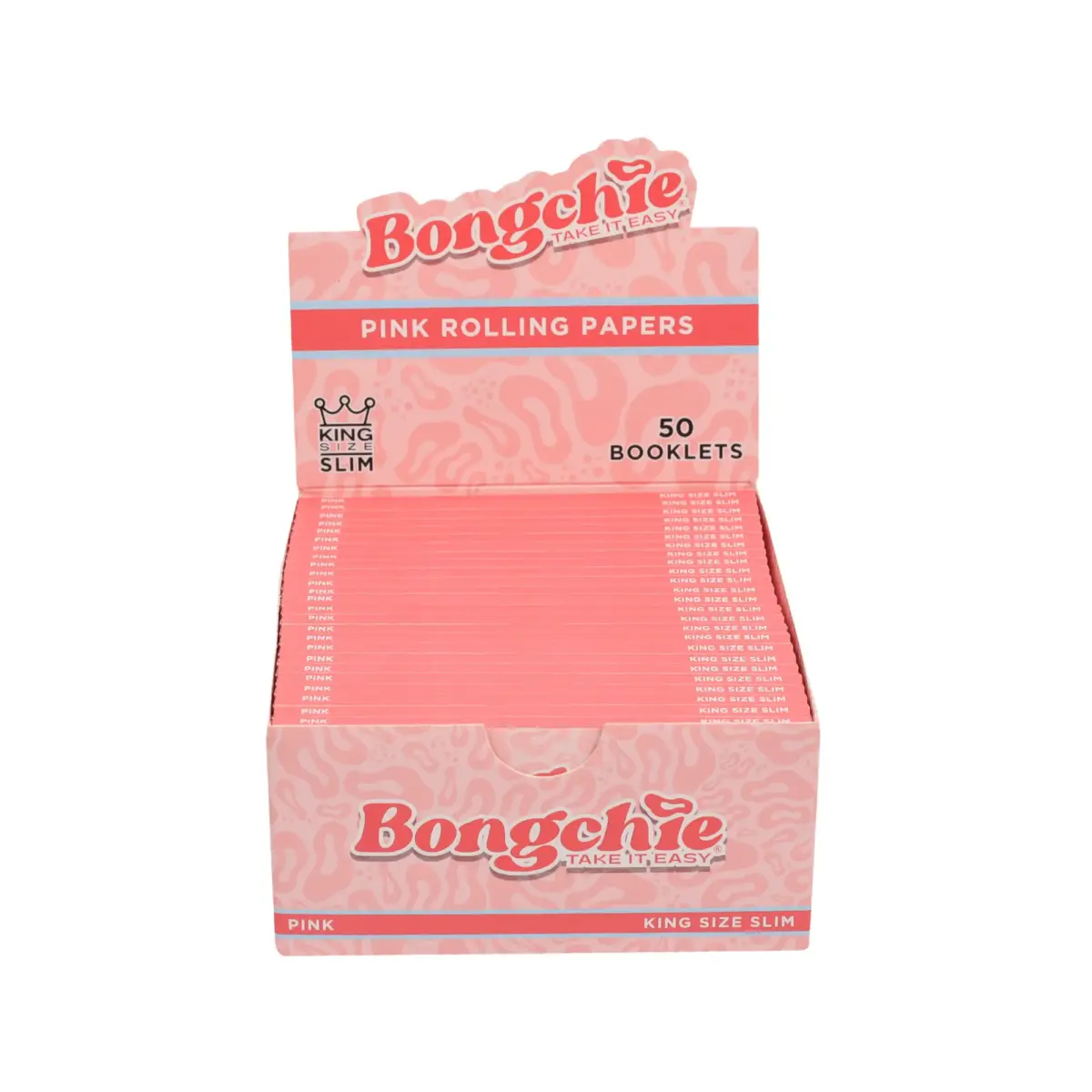 Bongchie | Pink - KSS Rolling Paper | 50pcs - Image 6