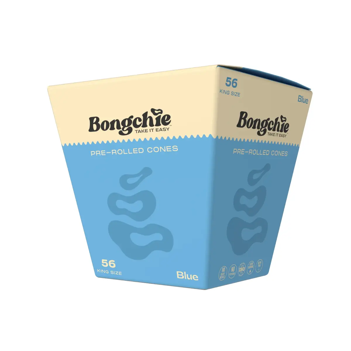 Bongchie | Blue - KS Pre Rolled Cone | 56pcs - Image 1