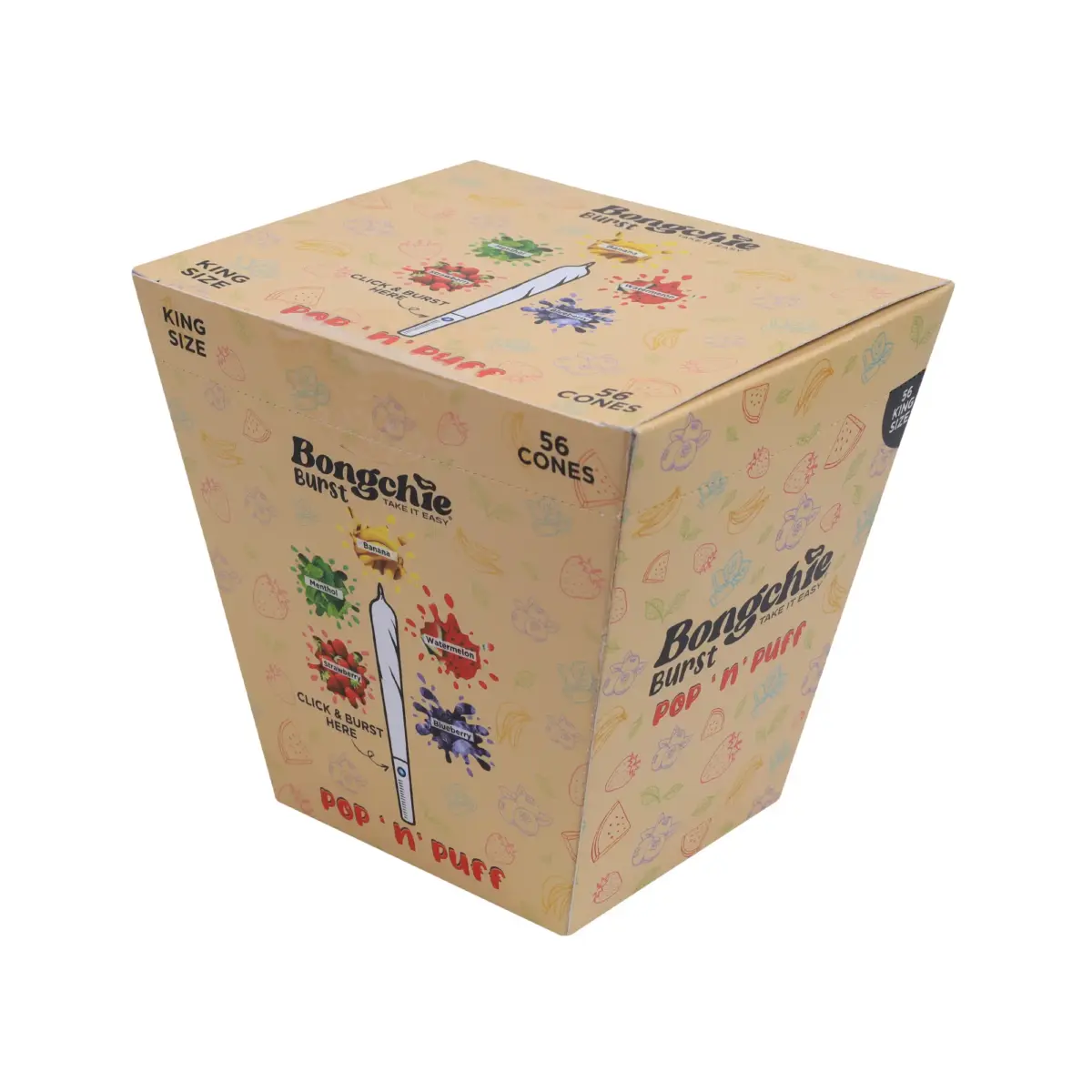 Bongchie | Mix - KS Pre Rolled Cone | 56pcs - Image 8