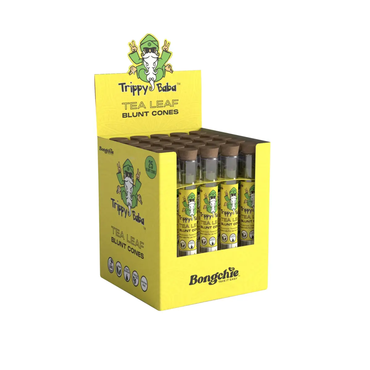 Bongchie | Tea Leaf Blunt - KS Pre Rolled Cone | 25pcs - Image 2