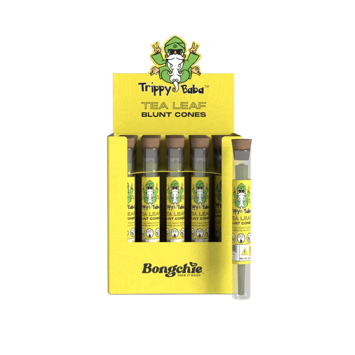 Bongchie | Tea Leaf Blunt - KS Pre Rolled Cone | 25pcs - Image 4