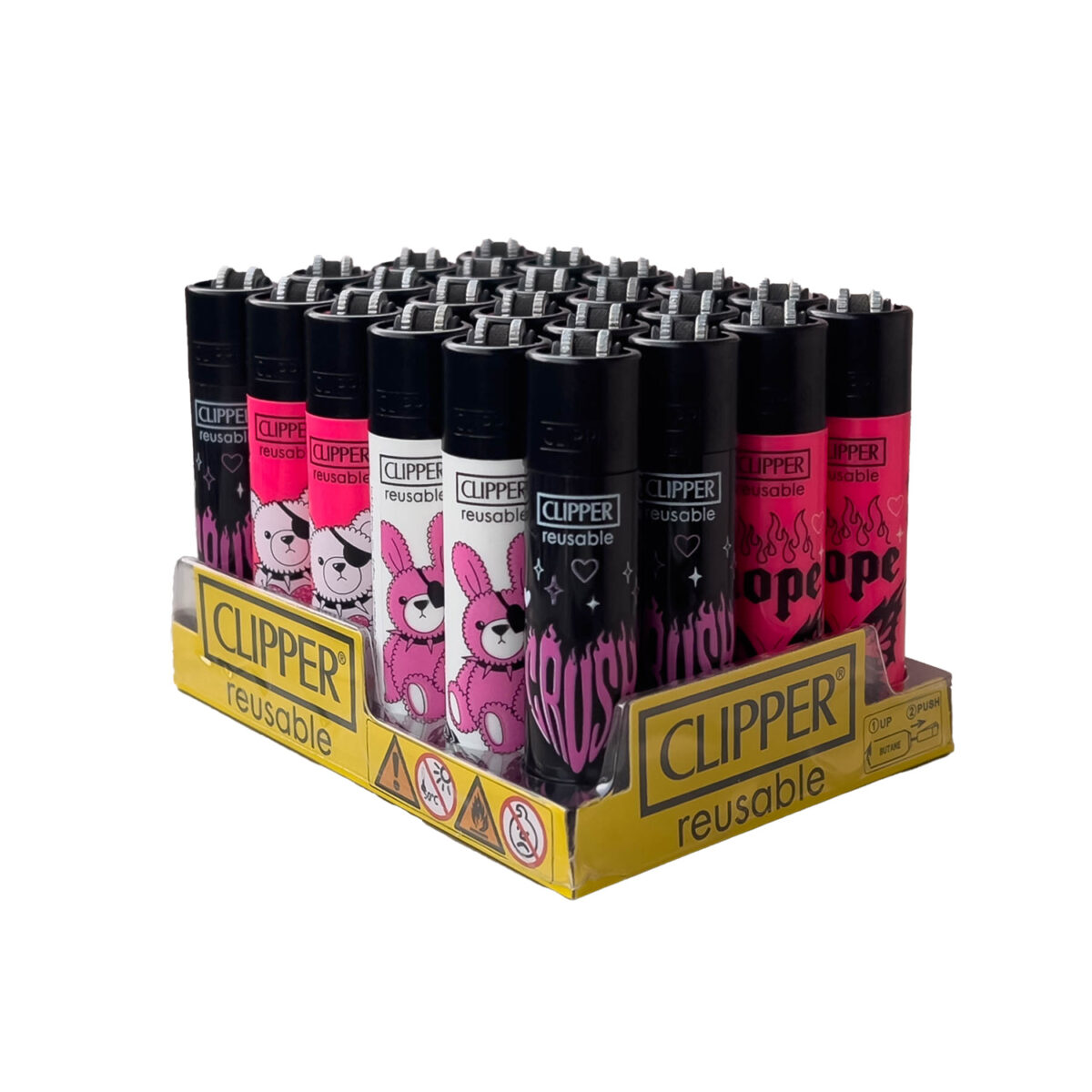 Clipper | Tattoo Studio - Lighter Collection | 24pcs - Image 2