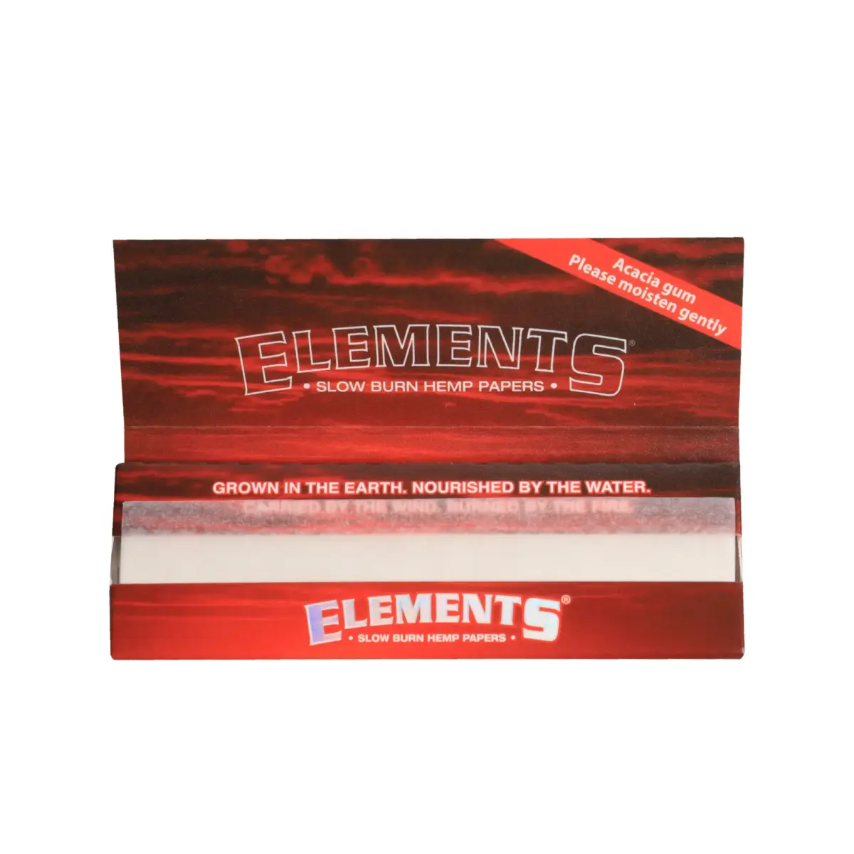 Elements | Red Hemp - 1 1/4 Rolling Paper | 25pcs - Image 8