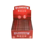 Elements | Red Hemp - KSS Rolling Paper | 50pcs - Image 2