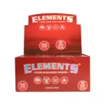 Elements | Red Hemp - KSS Rolling Paper | 50pcs - Image 4