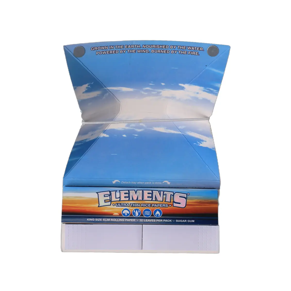 Elements | Ultra Thin Artesano - KSS Rolling Paper w/ Tip & Tray | 15pcs - Image 5