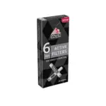 Gizeh | 6mm - Active Carbon Filter - Black x10 | 20pcs - Image 2