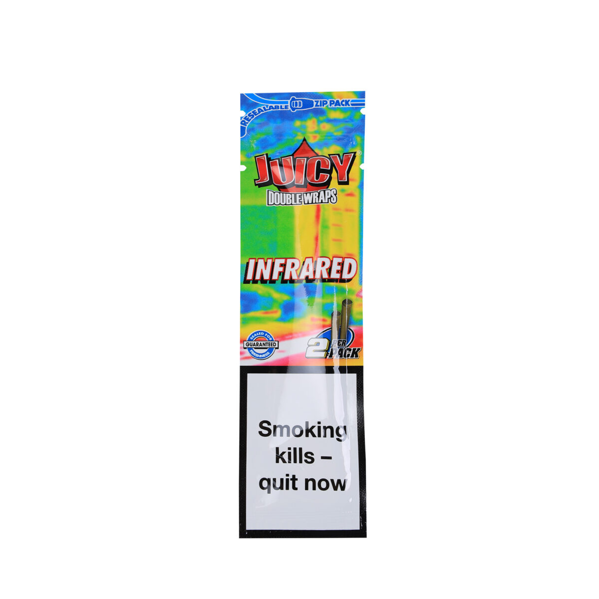 Juicy | Double Blunt Wrap - Infrared | 25pcs - Image 2