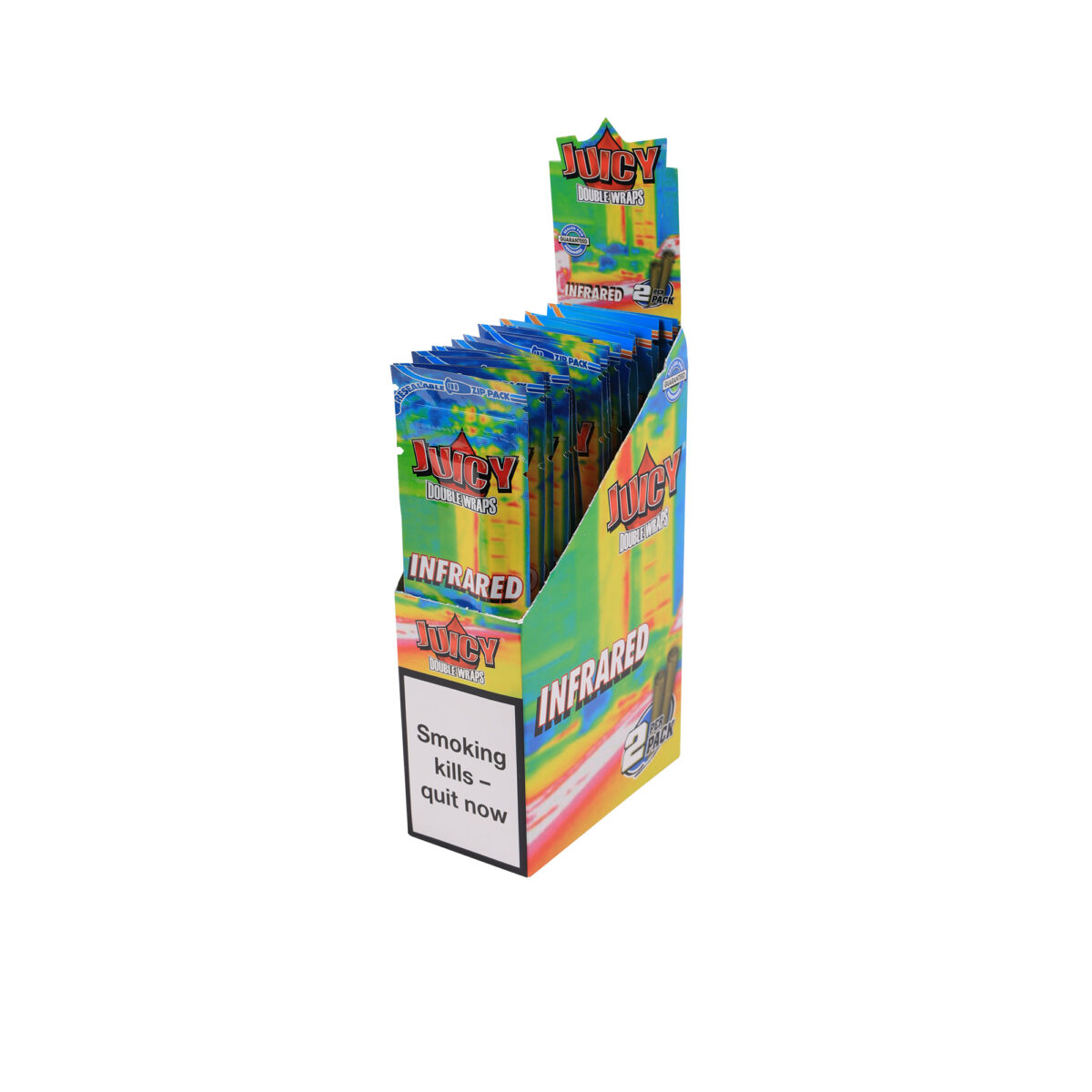 Juicy | Double Blunt Wrap - Infrared | 25pcs - Image 3