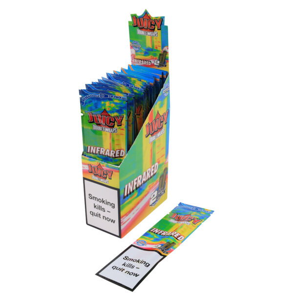 Juicy | Double Blunt Wrap - Infrared | 25pcs