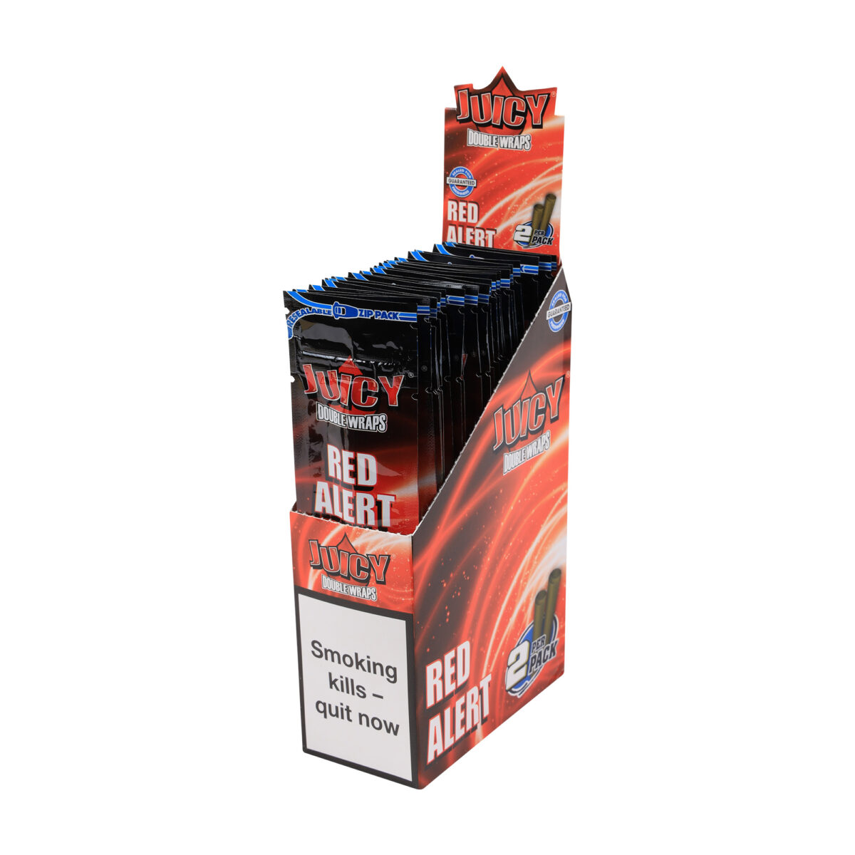 Juicy | Double Blunt Wrap - Red Alert | 25pcs - Image 3