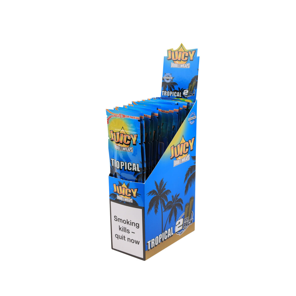 Juicy | Double Blunt Wrap - Tropical | 25pcs - Image 3