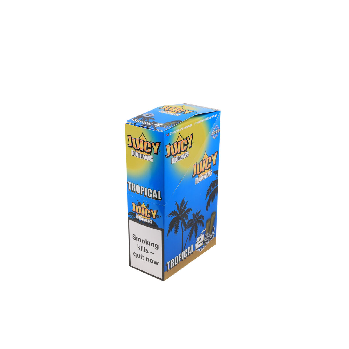 Juicy | Double Blunt Wrap - Tropical | 25pcs - Image 4