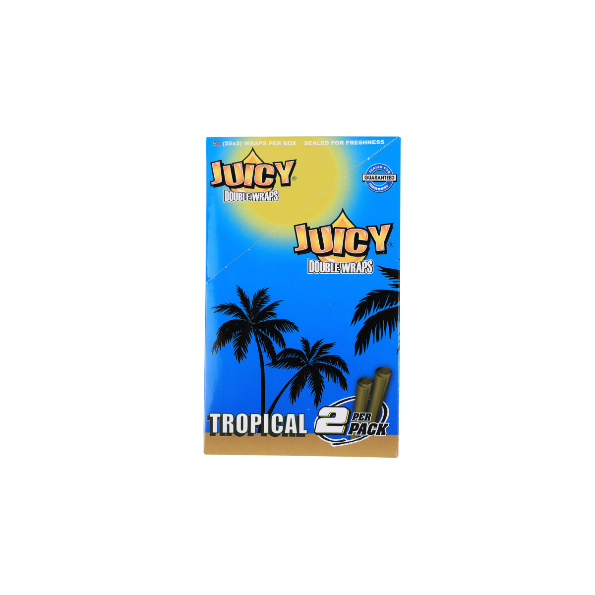 Juicy | Double Blunt Wrap - Tropical | 25pcs - Image 5