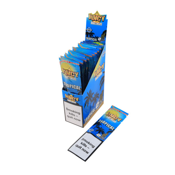Juicy | Double Blunt Wrap - Tropical | 25pcs