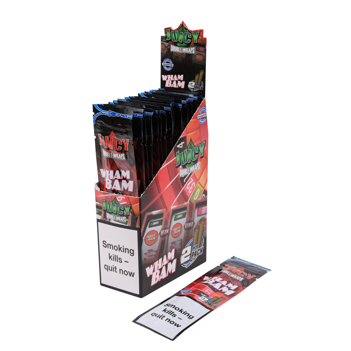 Juicy | Double Blunt Wrap - Wham Bam | 25pcs - Image 1