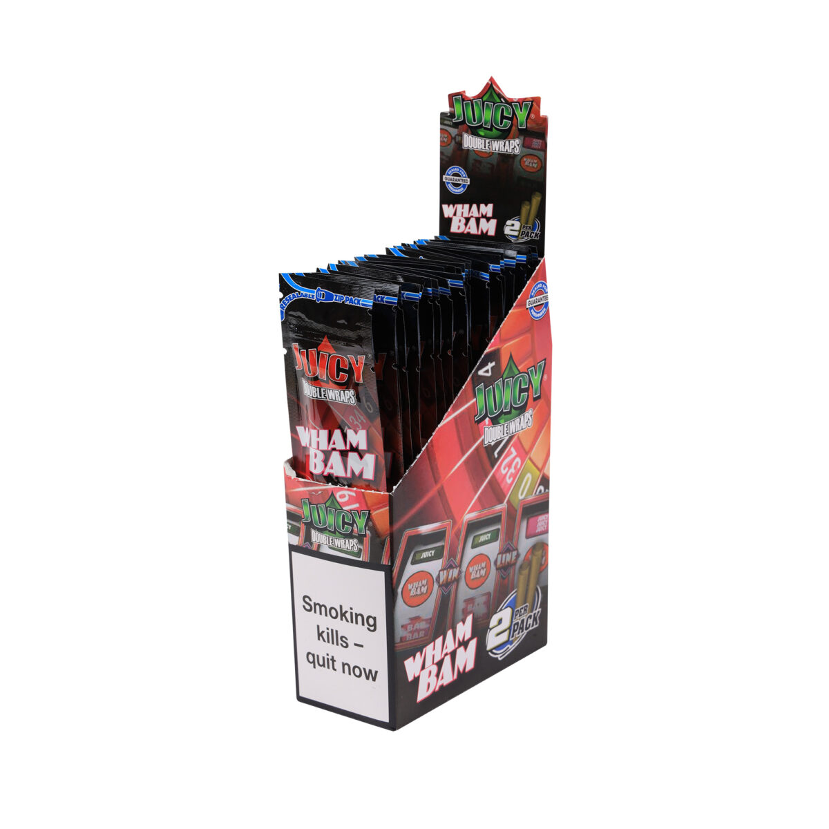 Juicy | Double Blunt Wrap - Wham Bam | 25pcs - Image 3