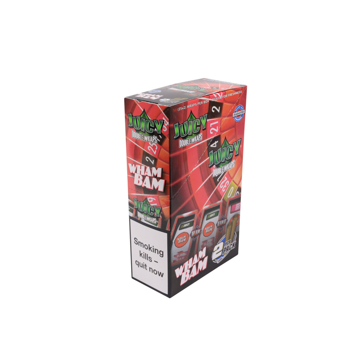 Juicy | Double Blunt Wrap - Wham Bam | 25pcs - Image 4