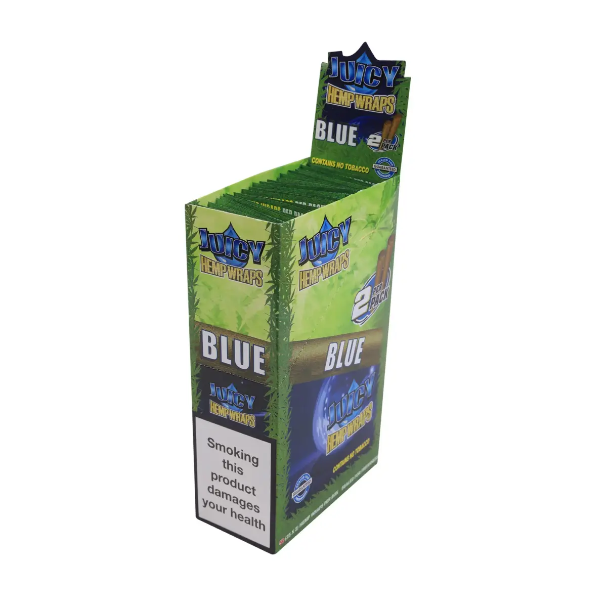 Juicy | Hemp Wrap - Blue | 25pcs - Image 3