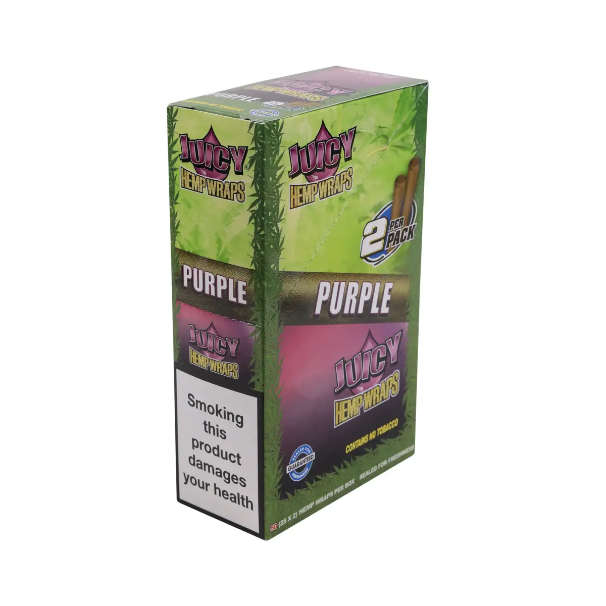 Juicy | Hemp Wrap - Purple | 25pcs - Image 2