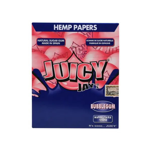 Juicy | Bubblegum - KSS Rolling Paper | 24pcs