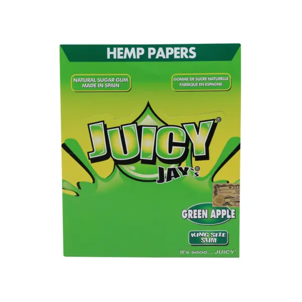 Juicy | Green Apple - KSS Rolling Paper | 24pcs