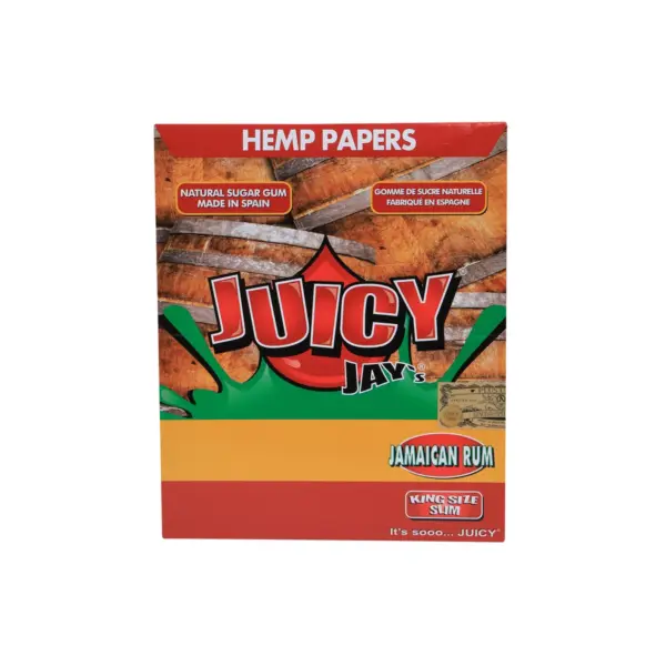 Juicy | Jamaica Rum - KSS Rolling Paper | 24pcs