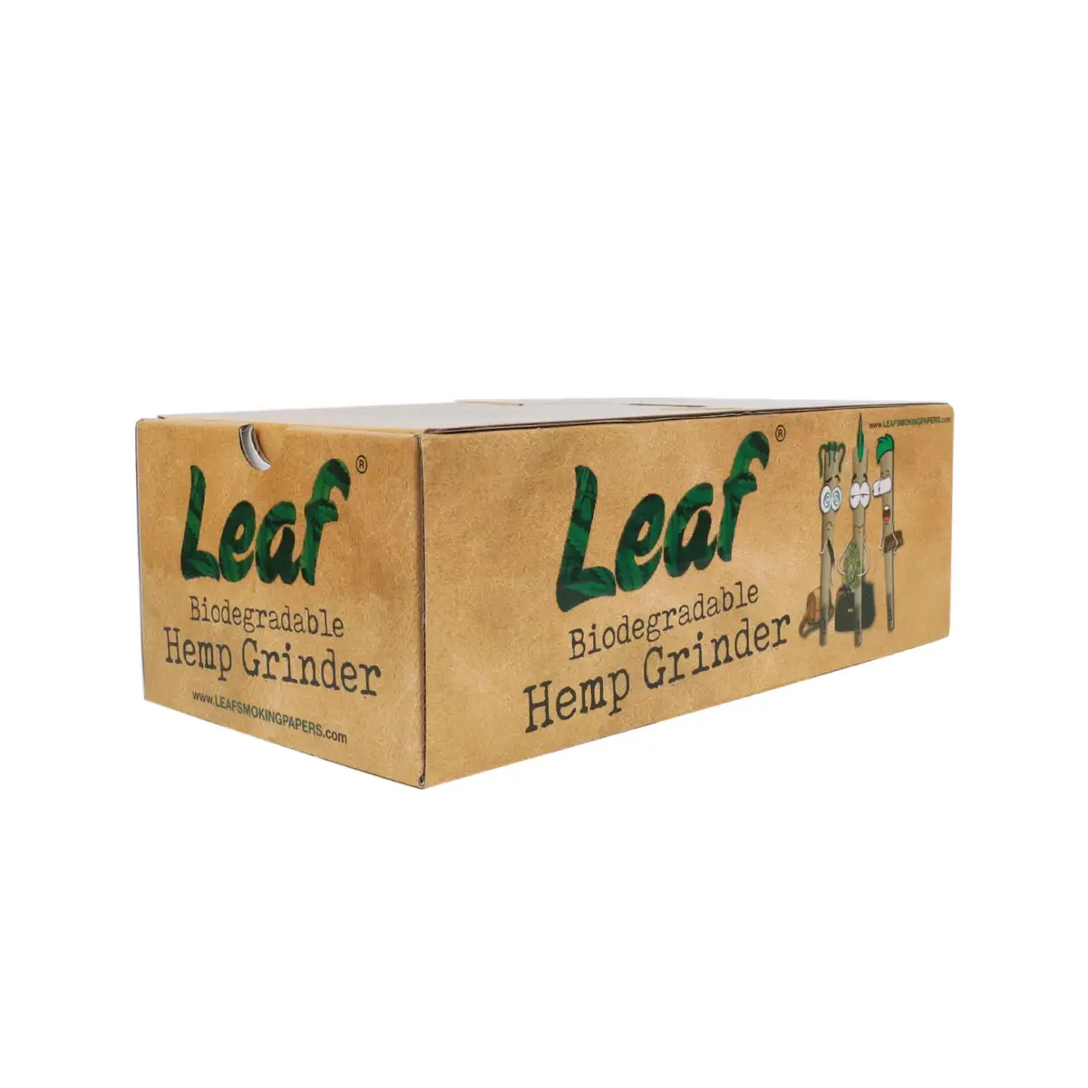 Leaf | Bio-Degradable - Hemp Grinder | 24pcs - Image 5
