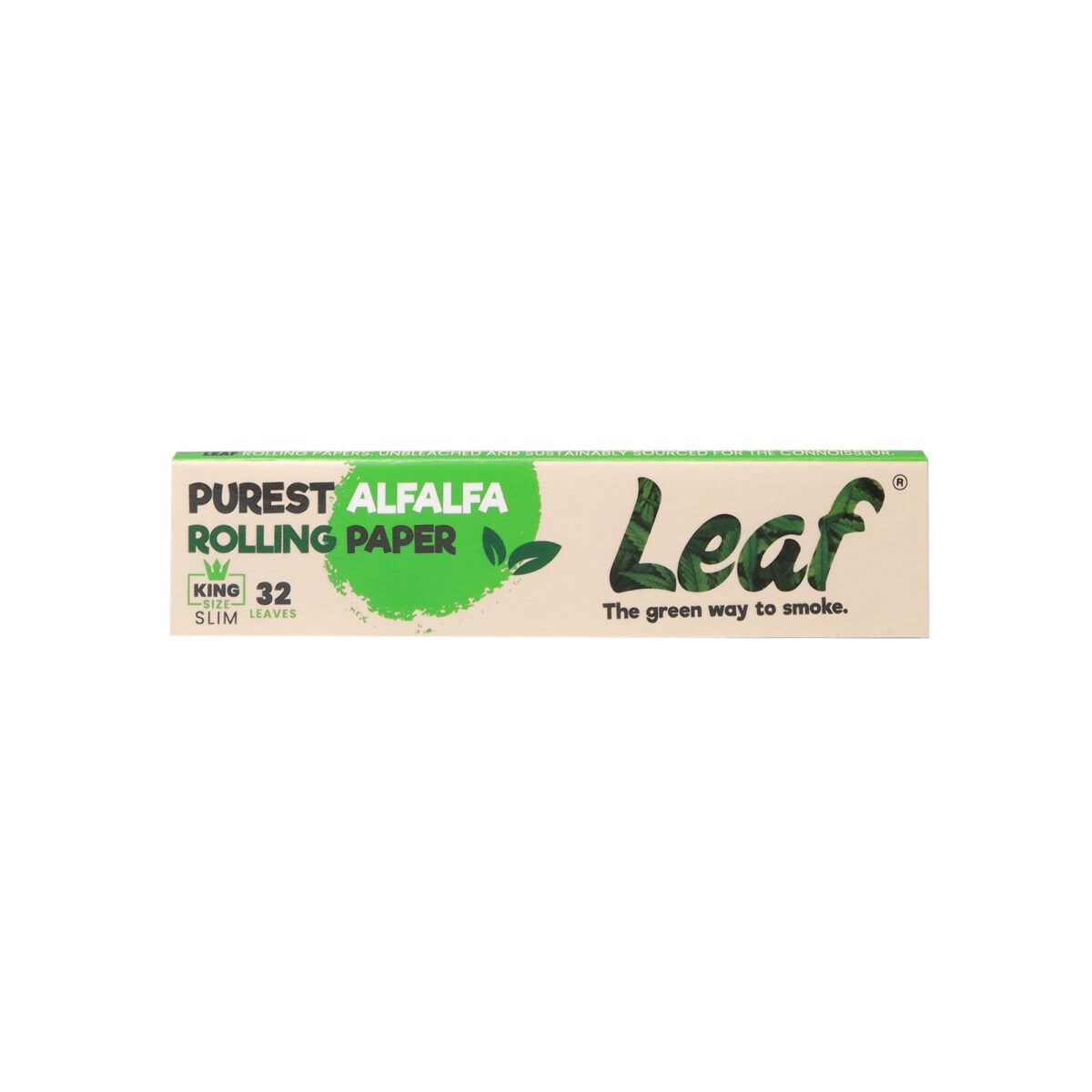 Leaf | Unbleached - KSS Rolling Paper | 50pcs - Image 2