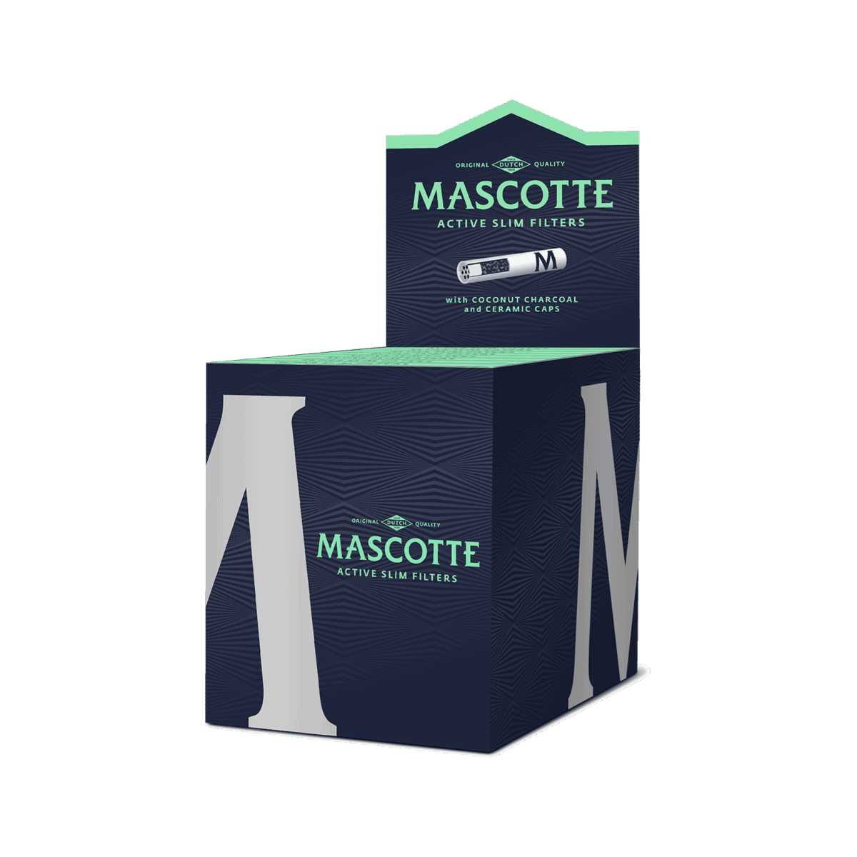Mascotte | Active Carbon - Filter Tip x10 | 20pcs - Image 1