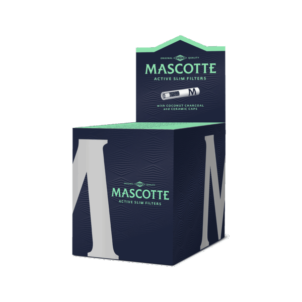 Mascotte | Active Carbon - Filter Tip x10 | 20pcs
