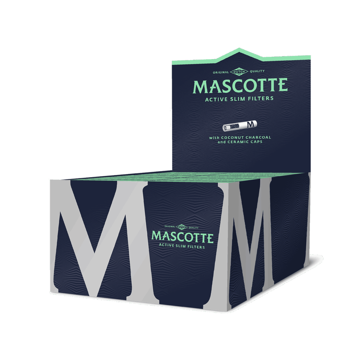 Mascotte | Original Active Carbon - Filter Tip x34 | 10pcs - Image 1