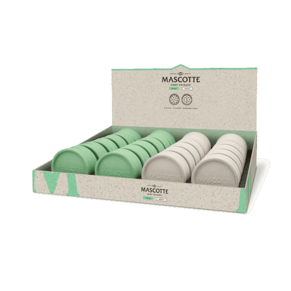 Mascotte | 55mm Bio Degradable - Hemp Grinder | 24pcs