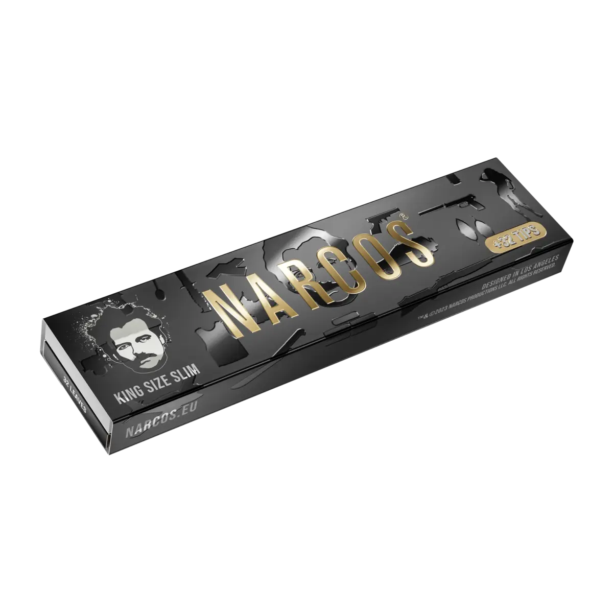 Narcos | Limited Edition - KSS Rolling Paper w/ Tip | 24pcs - Image 4
