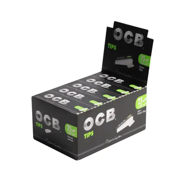OCB | Premium - Paper Filter Tip | 25pcs