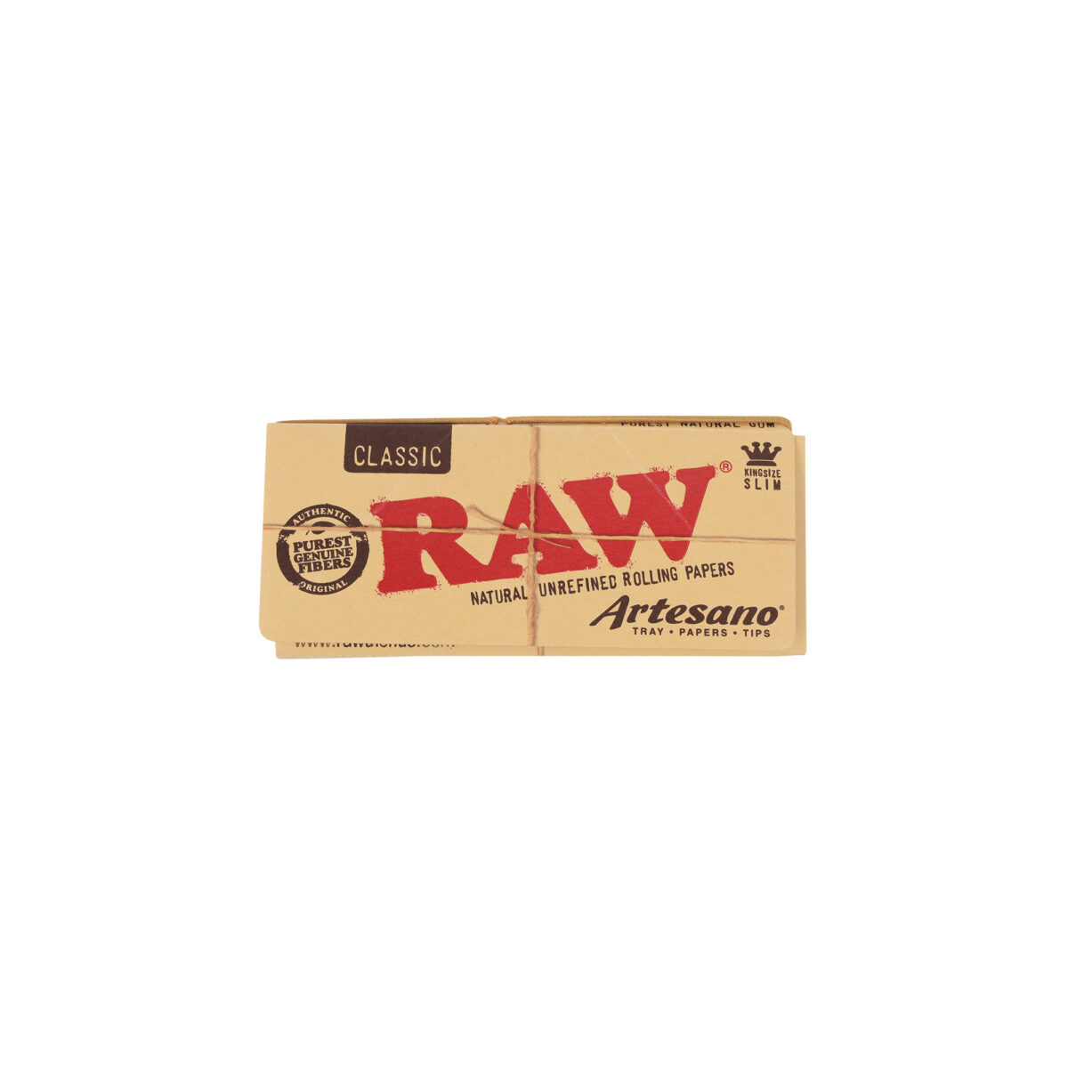 RAW | Classic Artesano - KSS Rolling Paper w/ Tip & Tray | 15pcs - Image 2