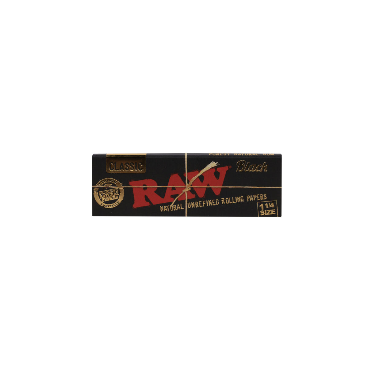 RAW | Black Classic - 1 1/4 Rolling Paper | 24pcs - Image 2