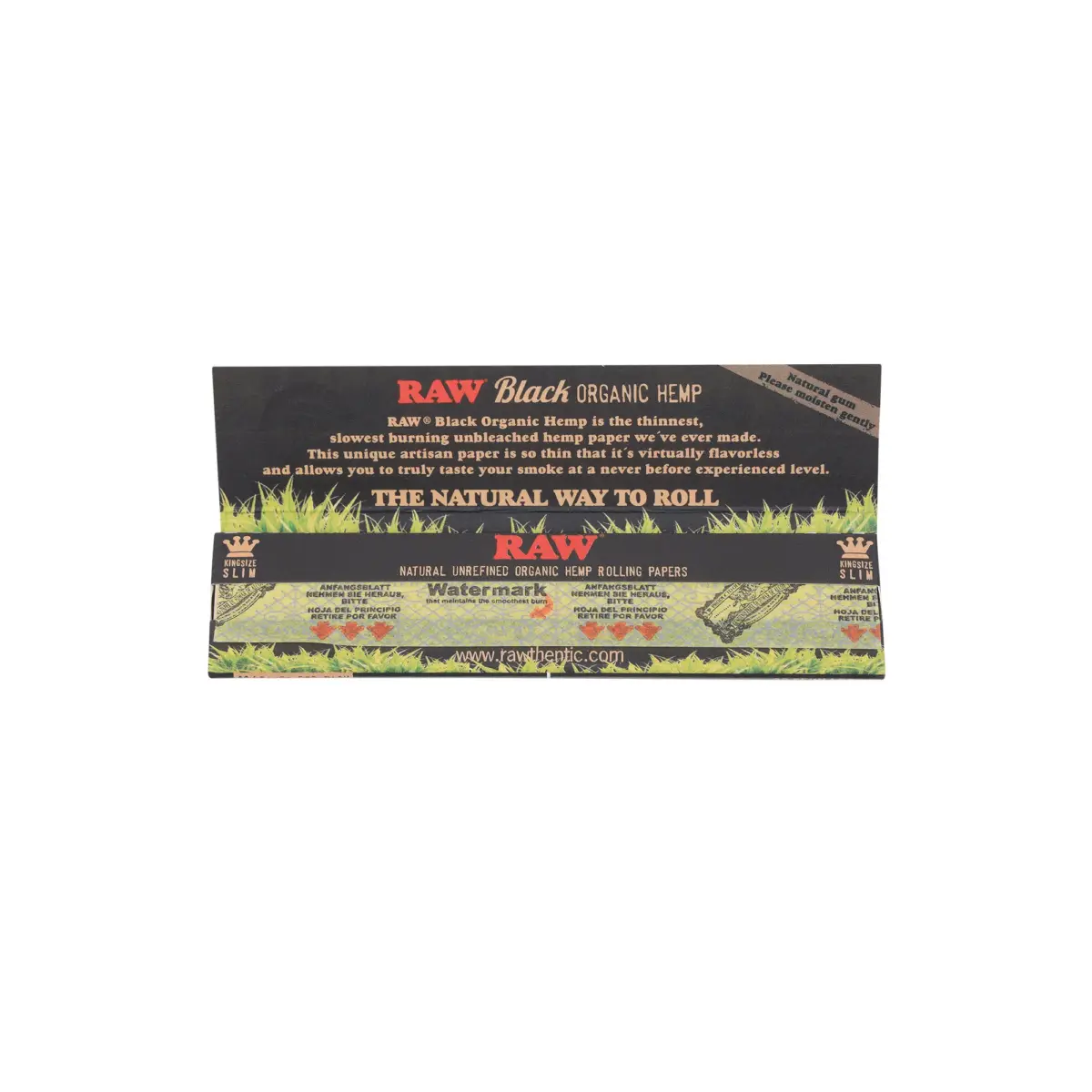 RAW | Black Classic - KSS Rolling Paper | 50pcs - Image 3