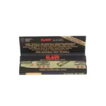 RAW | Black Classic - Single Wide Rolling Paper | 50pcs - Image 3