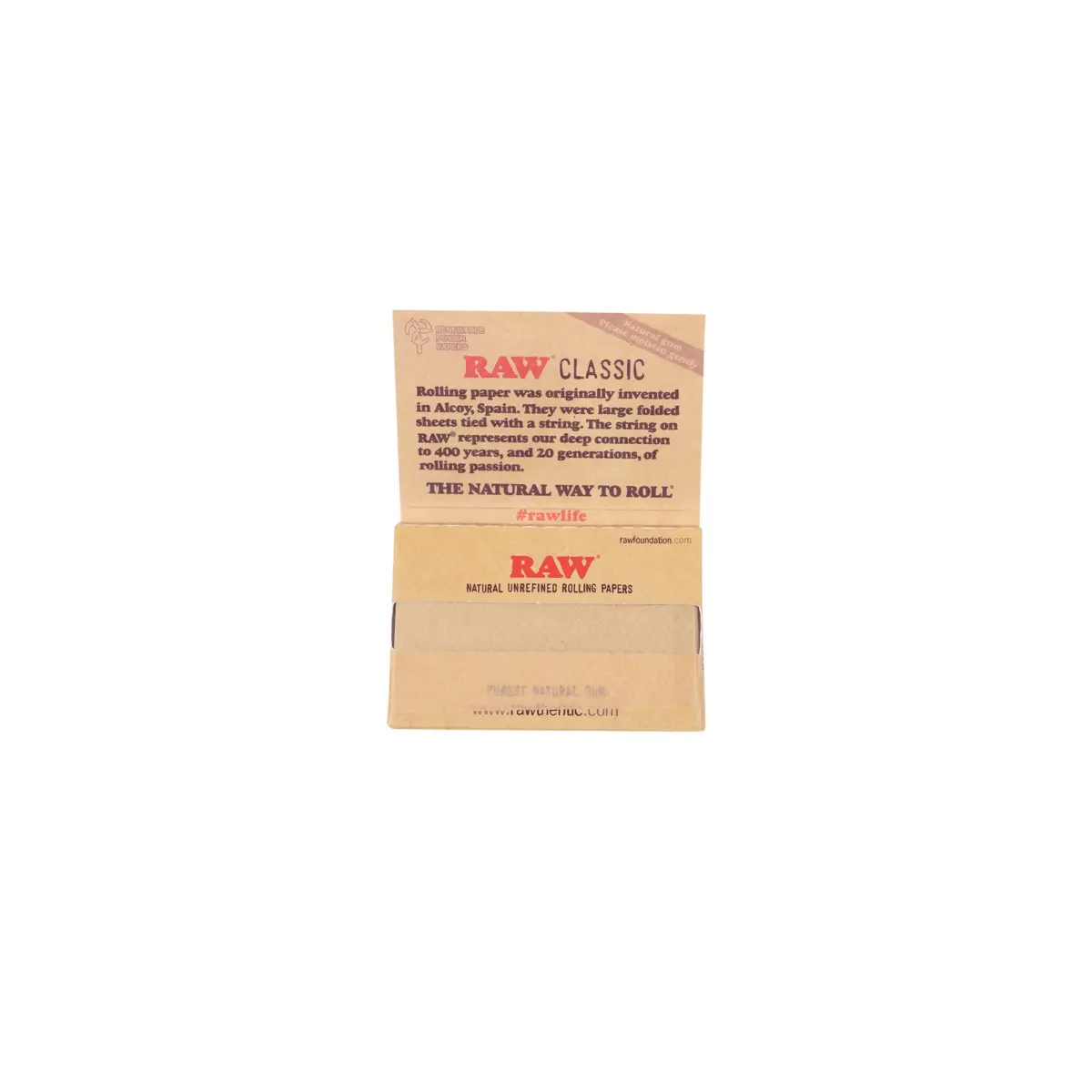 RAW | Classic - 1 1/2 Rolling Paper | 25pcs - Image 3