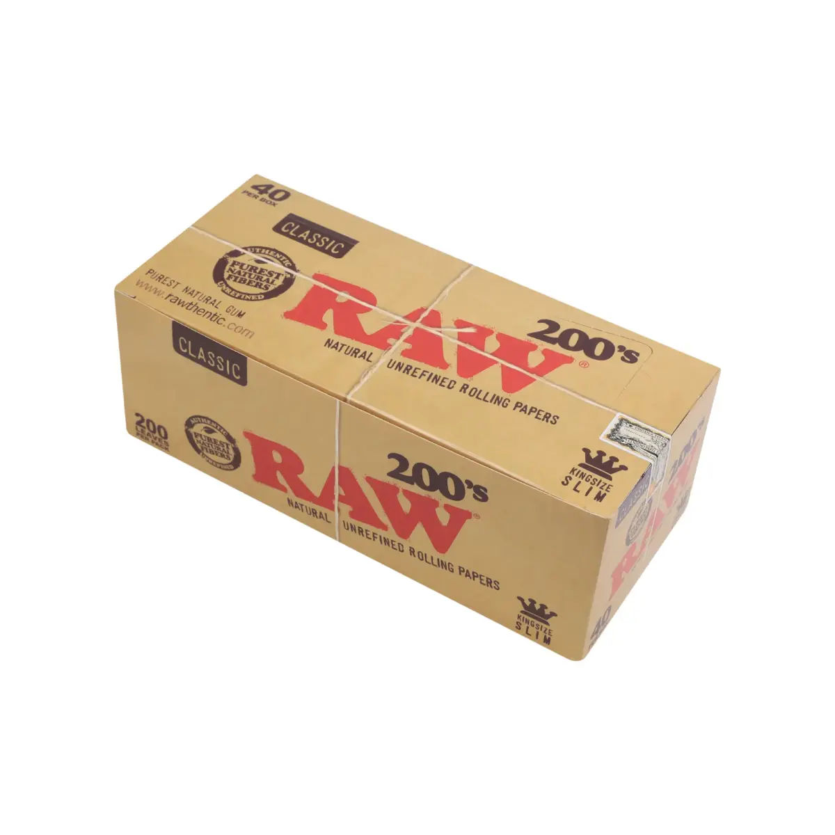 RAW | Classic - KSS Rolling Paper x200 | 40pcs - Image 6