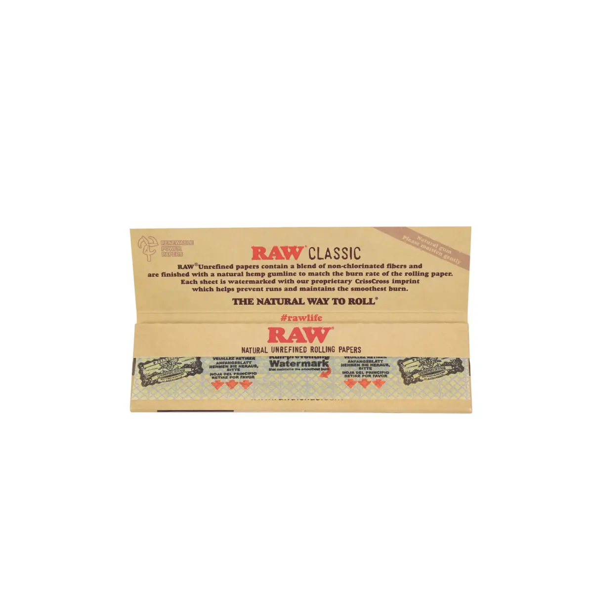 RAW | Classic - KSS Rolling Paper | 50pcs - Image 3