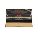 RAW | Black Classic Connoisseur - KSS Rolling Paper w/ Tip | 24pcs - Image 4