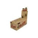 RAW | Classic Connoisseur - 1 1/4 Rolling Paper w/ Tip | 24pcs - Image 2