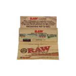 RAW | Classic Connoisseur - 1 1/4 Rolling Paper w/ Tip | 24pcs - Image 4