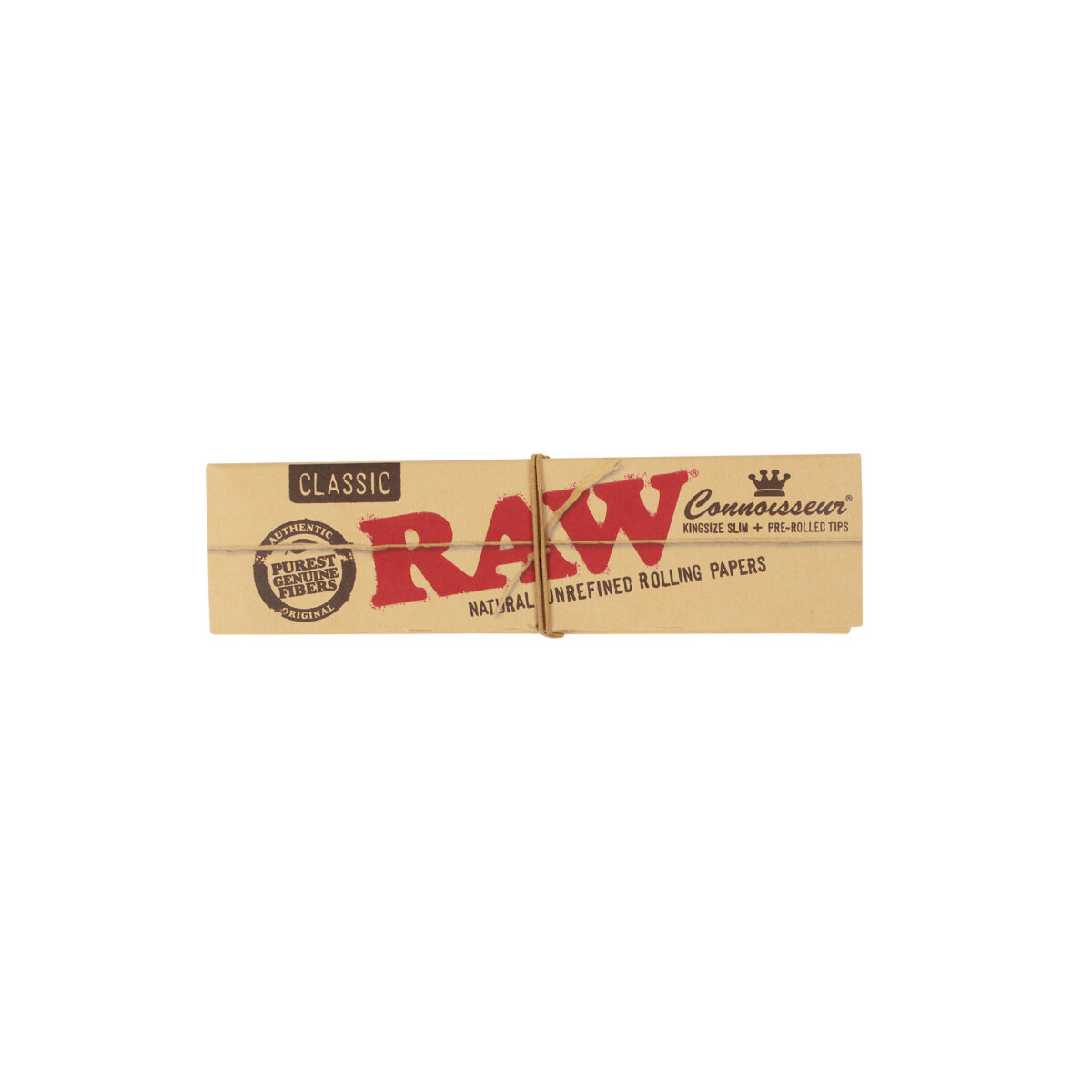 RAW | Classic Connoisseur - KSS Rolling Paper w/ Tip | 24pcs - Image 2